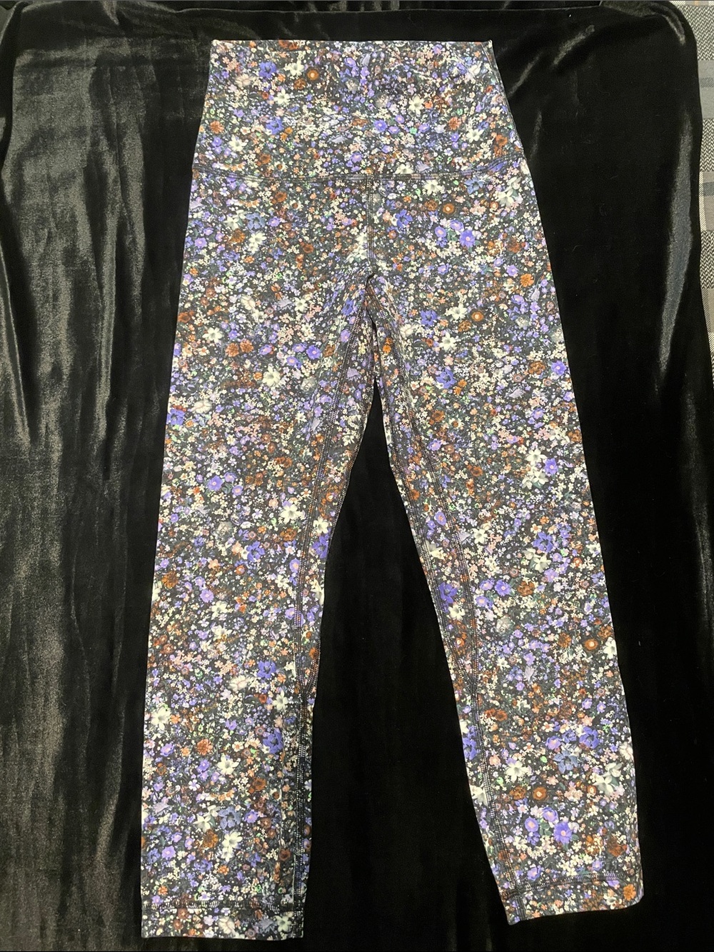 Floral Print Leggings - Multicolor